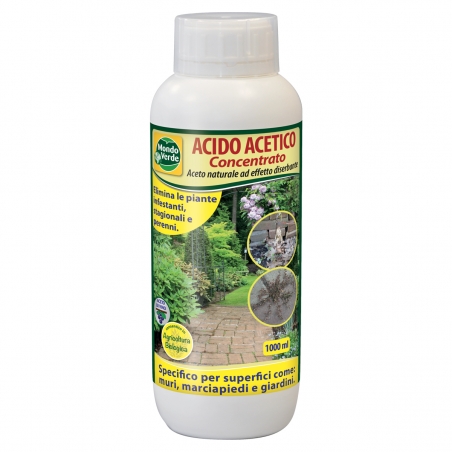 Diserbante naturale Acido Acetico Concentrato - 1000 ml