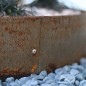 Barre Corten da 2 metri - alt. 10 cm, spess. 1 mm - Confezione da 10 barre
