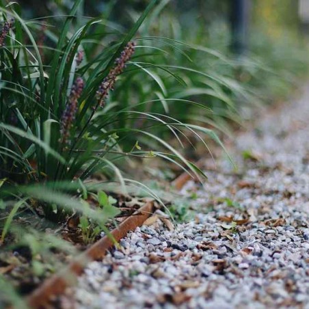 Barre Corten da 2 metri con picchetti - alt. 10 cm, spess. 1 mm - Confezione da 10 barre