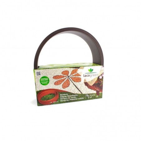 Bordura lacogreen 5 mt cacao rigenerato